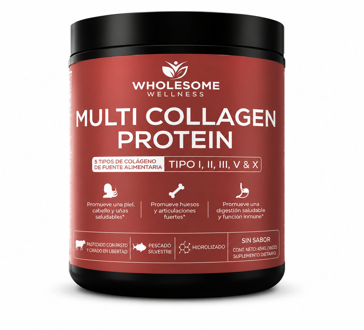 MULTICOLAGENO PROTEINA HYDROLIZADO 454g