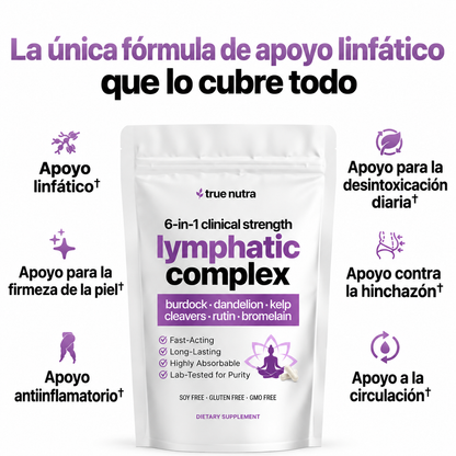 True Nutra Lymphatic Complex 6-en-1 | Apoyo Linfático y Bienestar Diario