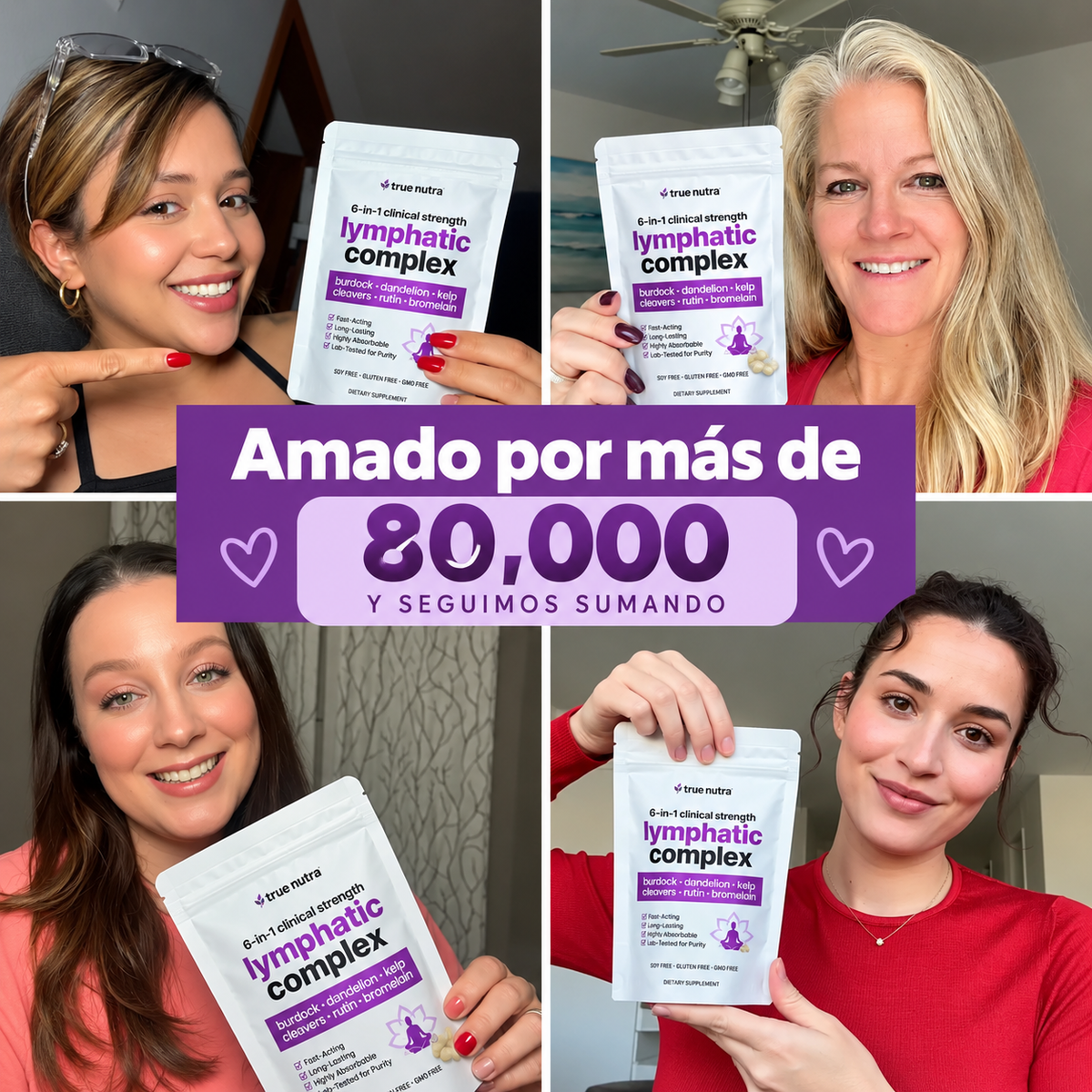 True Nutra Lymphatic Complex 6-en-1 | Apoyo Linfático y Bienestar Diario
