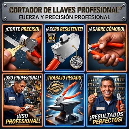 KEYCUT PRO™ | Cortador de Llaves Profesional