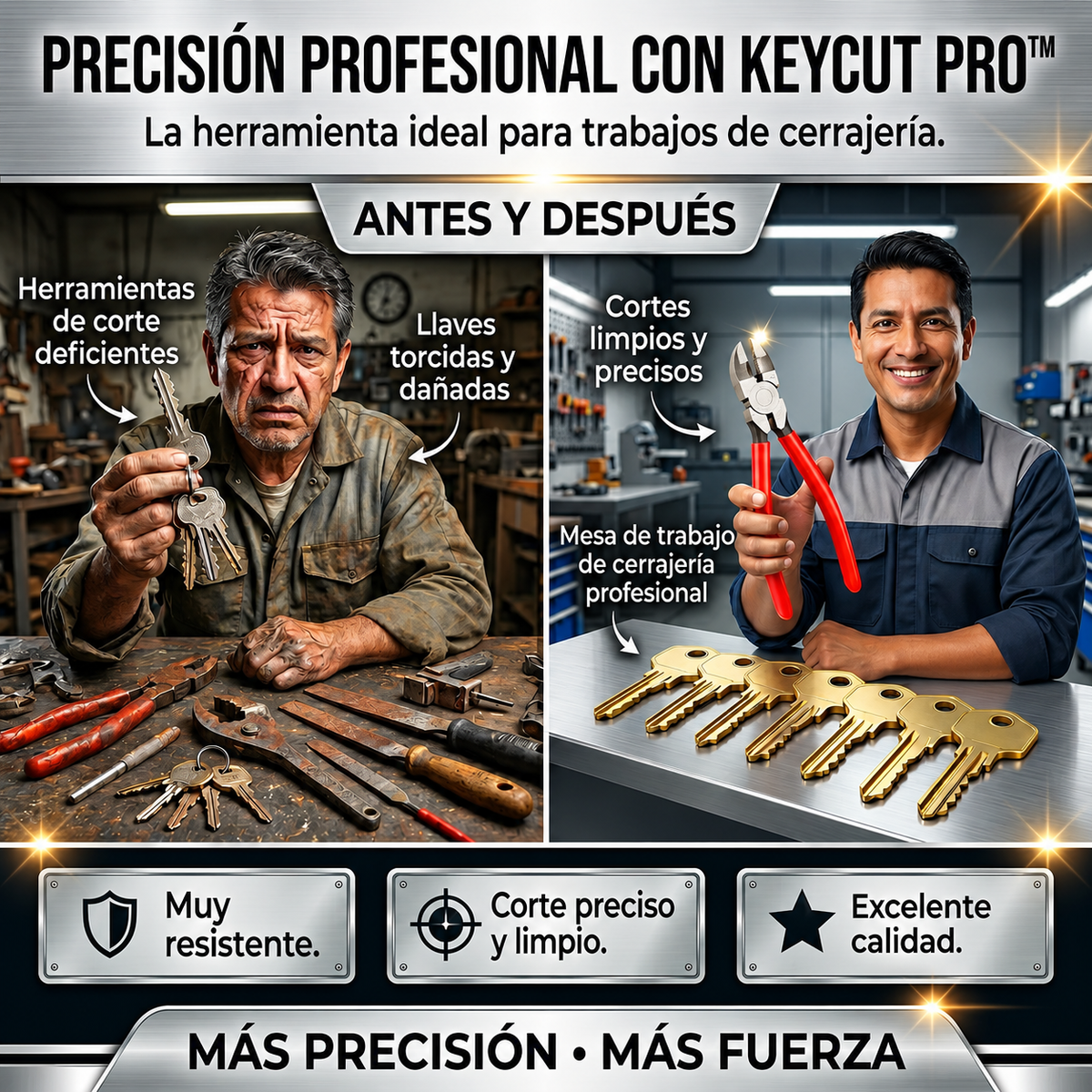KEYCUT PRO™ | Cortador de Llaves Profesional