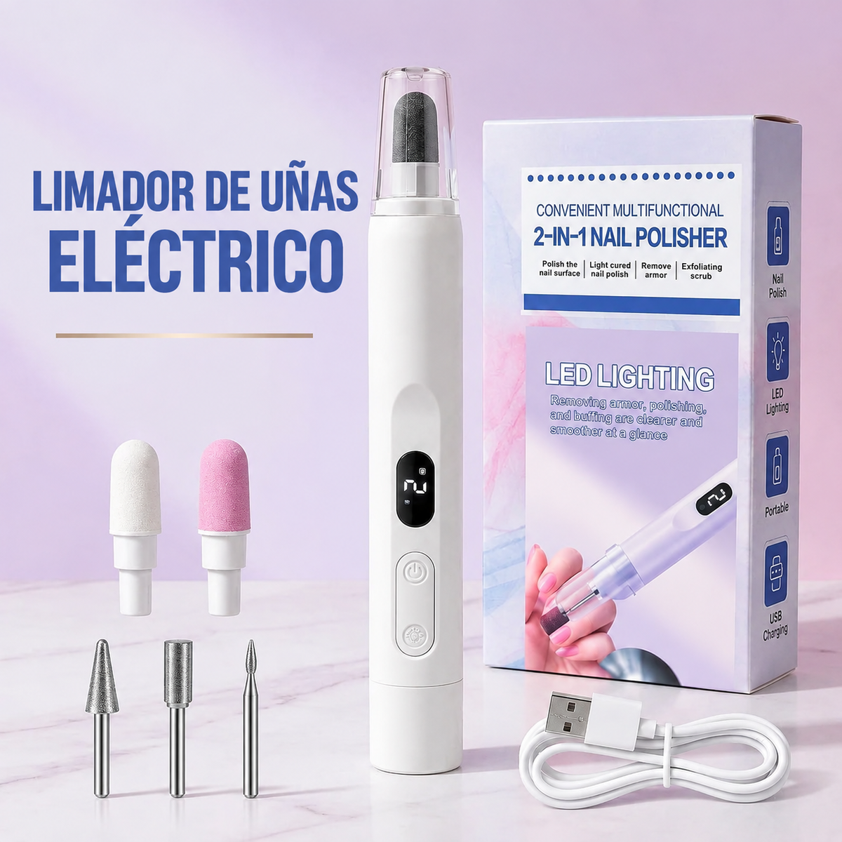 LIMADOR DE UÑAS ELÉCTRICO