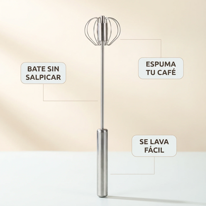 Batidor de Cocina de Acero Inoxidable | Bate Sin Esfuerzo