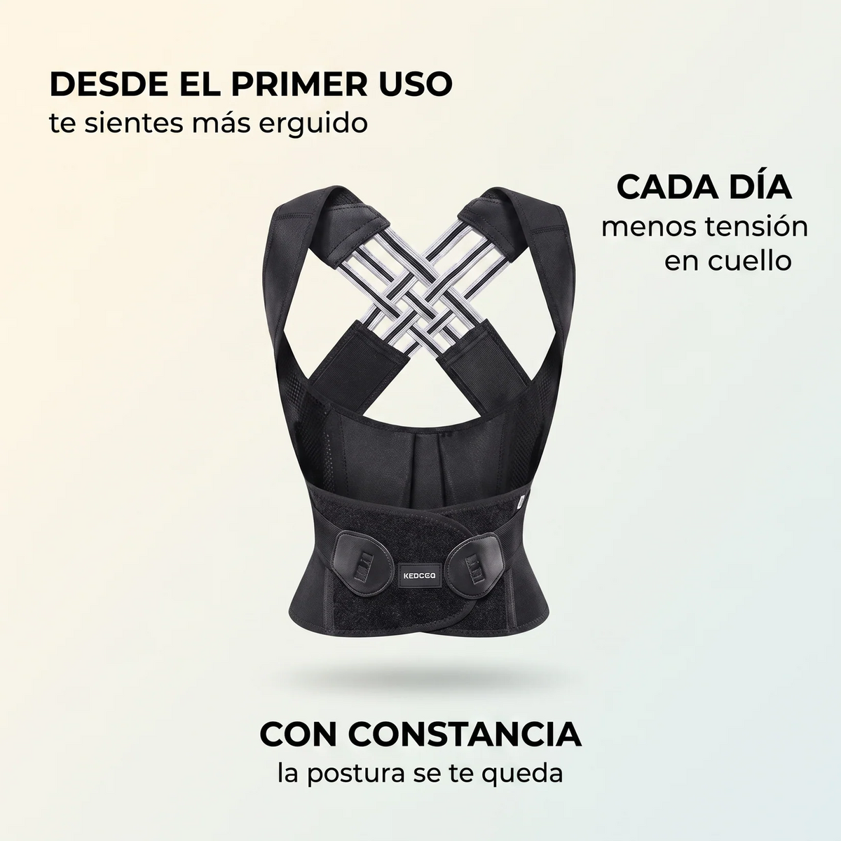 Corrector de Postura Ajustable – Endereza tu Espalda y Mejora tu Postura